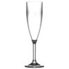 Elite Premium Polycarbonate Champagne Flutes 7oz LCE At 125ml