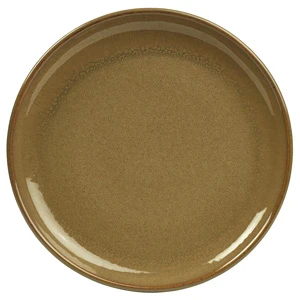 Rustic Coupe Plate Brown 24cm 3 Rustic Coupe Plate Brown 24cm