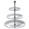 Utopia Full Moon 3 Tier Glass Plate Cake Stand -Best Cutlery Store 117105