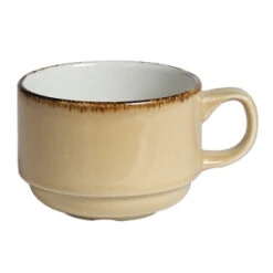 Steelite Terramesa Stacking Cup Wheat 7oz / 200ml