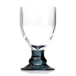 Flamefield Bella Acrylic Goblets With Black Stem 14oz / 410ml