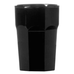 Elite Remedy Polycarbonate Shot Glasses Black CE 25ml