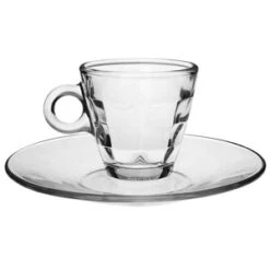 Bormioli Rocco Cube Glass Espresso Set 3.5oz / 100ml
