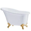 White & Gold Bath Tub Champagne Bucket -Best Cutlery Store 135022