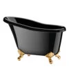 Black & Gold Bath Tub Champagne Bucket -Best Cutlery Store 135091
