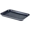 Enamel Serving Tray Black With White Rim 33.5 X 23.5cm -Best Cutlery Store 136222