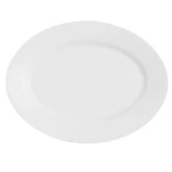 Arcoroc Intensity Oval Platter 34.9 X 25.4cm