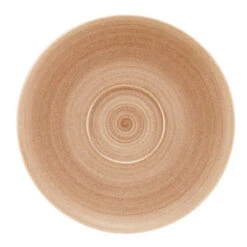 Modern Rustic Coupe Saucers Sand 15cm