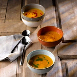 Churchill Stonecast Peppercorn Grey Soup Bowl 5 Inch / 13cm