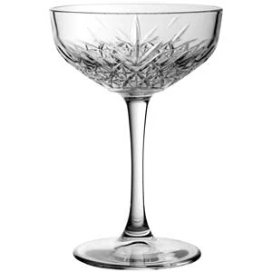 Pasabahce Timeless Vintage Coupe Glass 9.5oz / 270ml 3 Pasabahce Timeless Vintage Coupe Glass 9.5oz / 270ml