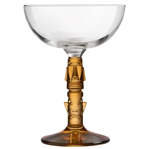 Libbey Tiki Coupe Glasses 8.75oz / 250ml 3 Libbey Tiki Coupe Glasses 8.75oz / 250ml