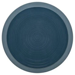 Bahia Round Dinner Plates Blue Stone 11.4" / 29cm
