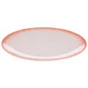 Ombré Flat Coupe Plates Coral 11.8" / 30cm