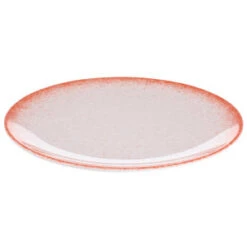 Ombré Flat Coupe Plates Coral 11.8" / 30cm