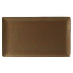 Purity Pearls Gold Rectangular Plates 13inch / 34cm