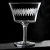Urban Bar Retro Fizz Engraved Cocktail Glasses 7oz / 200ml -Best Cutlery Store 154617