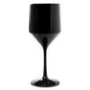 Premium Unbreakable Modern Black Wine Glasses 16oz / 450ml -Best Cutlery Store 154864