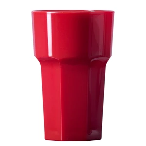 Elite Remedy Polycarbonate Hiball Tumblers CE Red 10oz / 284ml 3 Elite Remedy Polycarbonate Hiball Tumblers CE Red 10oz / 284ml