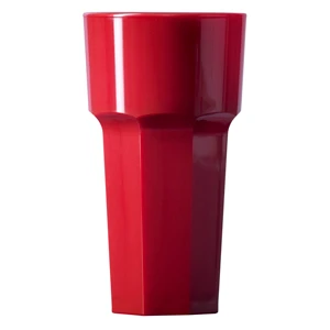 Elite Remedy Polycarbonate Tall Tumblers Red 12oz / 340ml 3 Elite Remedy Polycarbonate Tall Tumblers Red 12oz / 340ml