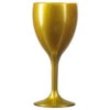 Elite Premium Polycarbonate Wine Glasses Gold 9oz / 255ml 1 Elite Premium Polycarbonate Wine Glasses Gold 9oz / 255ml -Best Cutlery Store 156139