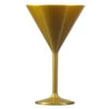Elite Premium Polycarbonate Martini Glasses Gold 7oz / 200ml 2 Elite Premium Polycarbonate Martini Glasses Gold 7oz / 200ml -Best Cutlery Store 156143