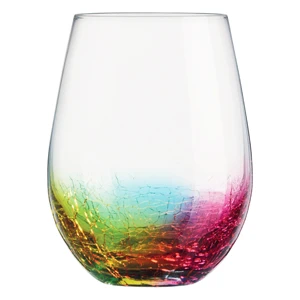 Artland Neon Double Old Fashioned Tumblers 19.25oz / 550ml 3 Artland Neon Double Old Fashioned Tumblers 19.25oz / 550ml