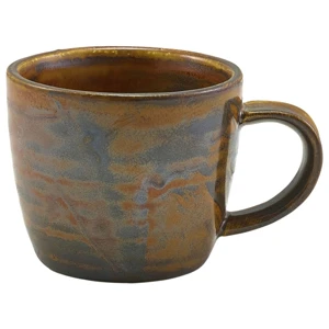 Terra Porcelain Espresso Cup Rustic Copper 3oz / 90ml 3 Terra Porcelain Espresso Cup Rustic Copper 3oz / 90ml