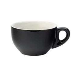 Utopia Barista Latte Black Cup 10oz / 280ml