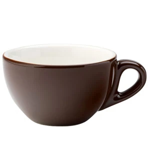 Utopia Barista Cappuccino Brown Cup 7oz / 200ml 3 Utopia Barista Cappuccino Brown Cup 7oz / 200ml