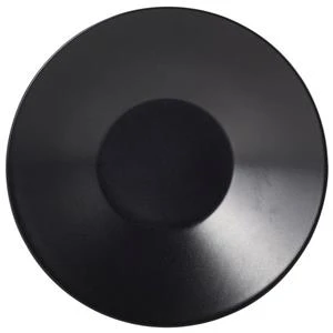 Luna Black Stoneware Soup Plate 9.25inch / 23cm 3 Luna Black Stoneware Soup Plate 9.25inch / 23cm