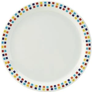 Utopia Kingline Spanish Tile Plate 9inch / 23cm 3 Utopia Kingline Spanish Tile Plate 9inch / 23cm