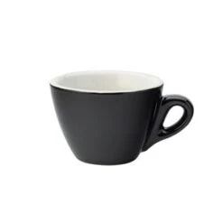 Utopia Barista Flat White Black Cup 5.5oz / 160ml