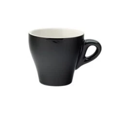 Utopia Barista Tulip Black Cup 6.25oz / 180ml