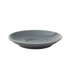 Utopia Barista Espresso Grey Saucer 4.5inch / 11.5cm