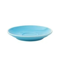 Utopia Barista Espresso Blue Saucer 4.5inch / 11.5cm