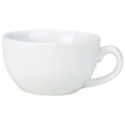 Genware Porcelain Bowl Shaped Cup 10.25oz / 290ml