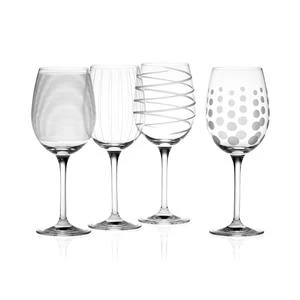 Mikasa Cheers White Wine Glasses 15.2oz / 450ml 3 Mikasa Cheers White Wine Glasses 15.2oz / 450ml