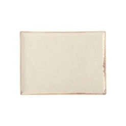 Seasons Oatmeal Rectangular Platter 10.75inch / 27cm
