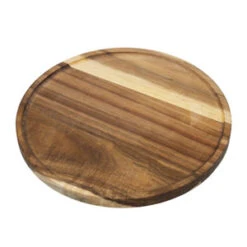Acacia Wood Lazy Susan Serving Board 30 X 4cm