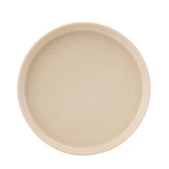 Utopia Pico Taupe Coupe Plate 8.5inch / 22cm