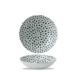 Terrazzo Green Coupe Bowl 7.25inch