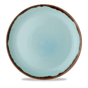 Harvest Turquoise Coupe Plate 11.25inch 3 Harvest Turquoise Coupe Plate 11.25inch