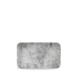 Dudson Makers Collection Urban Grey Organic Rectangular Plate 10.6X6.3inch