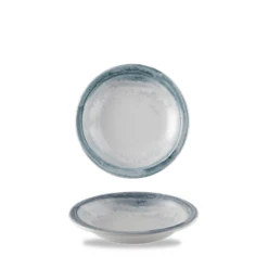 Finca Limestone Nova Rimmed Soup 8.25inch