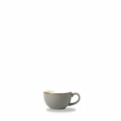 Stonecast Peppercorn Grey Cappuccino Cup 6oz