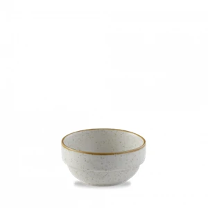Stonecast Barley White Profile Stacking Bowl 12.6oz 3 Stonecast Barley White Profile Stacking Bowl 12.6oz