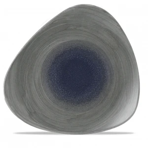 Stonecast Aqueous Fjord Lotus Plate 12inch 3 Stonecast Aqueous Fjord Lotus Plate 12inch