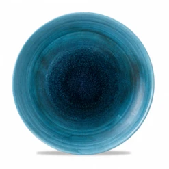 Stonecast Aqueous Lagoon Evolve Coupe Plate 11.25inch