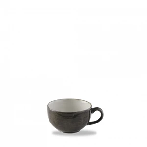 Stonecast Patina Iron Black Cappuccino Cup 8oz 3 Stonecast Patina Iron Black Cappuccino Cup 8oz