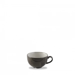 Stonecast Patina Iron Black Cappuccino Cup 12oz 3 Stonecast Patina Iron Black Cappuccino Cup 12oz